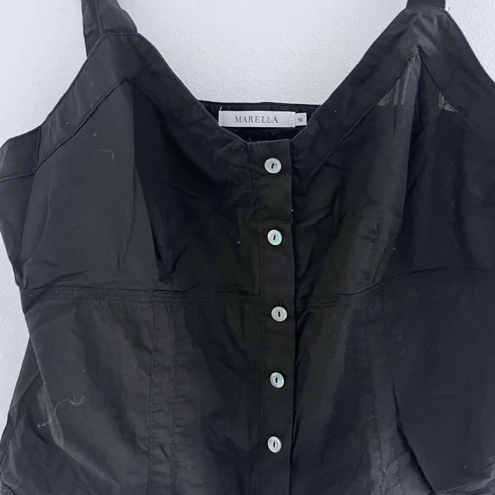 Marella basic basic bottom up black crop top
Size large - Picture 2 of 6